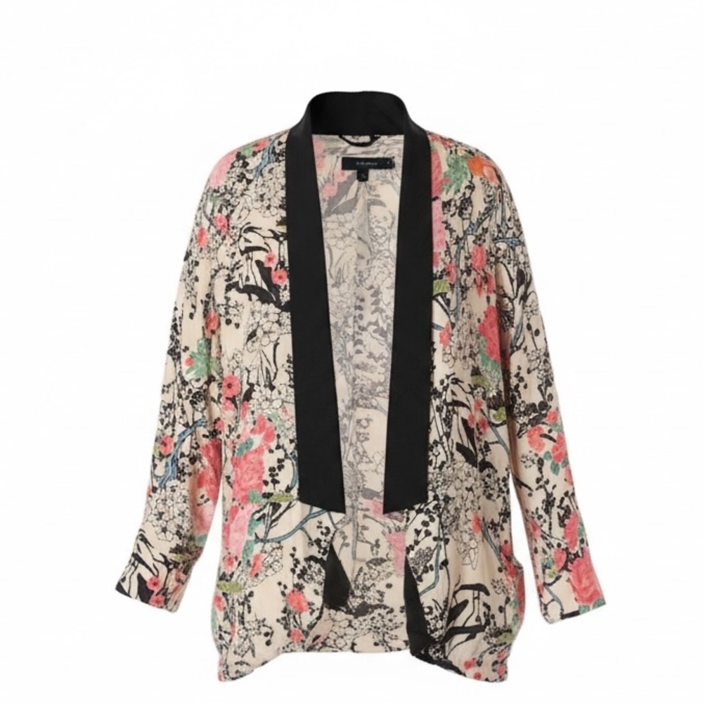Zara women printed blazer